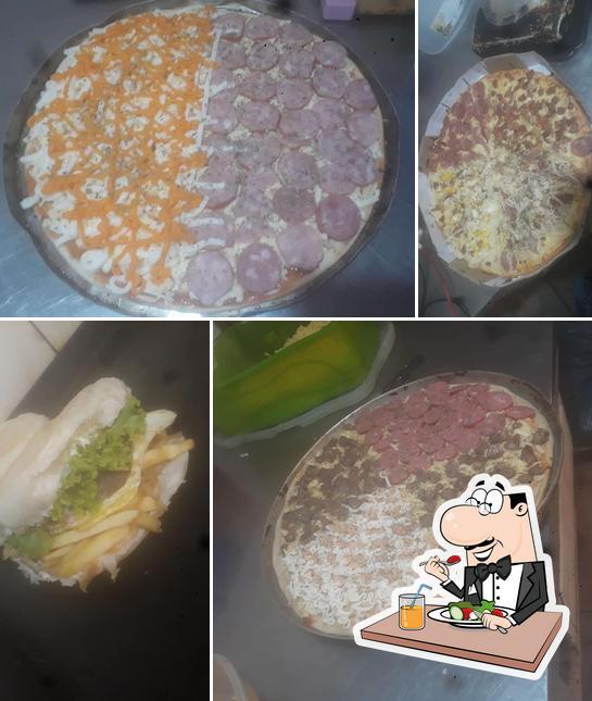 Comida em Jujubas lancheria e pizzaria