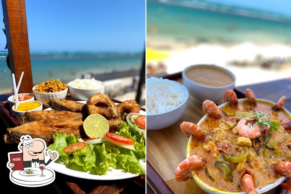 Блюда в "Vila Paraíso Beach"
