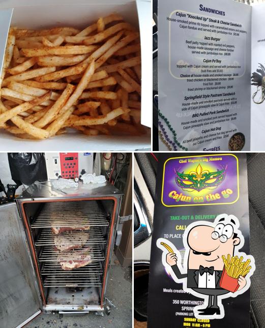 Try out French-fried potatoes at Chef Wayne's Cajun On The Go