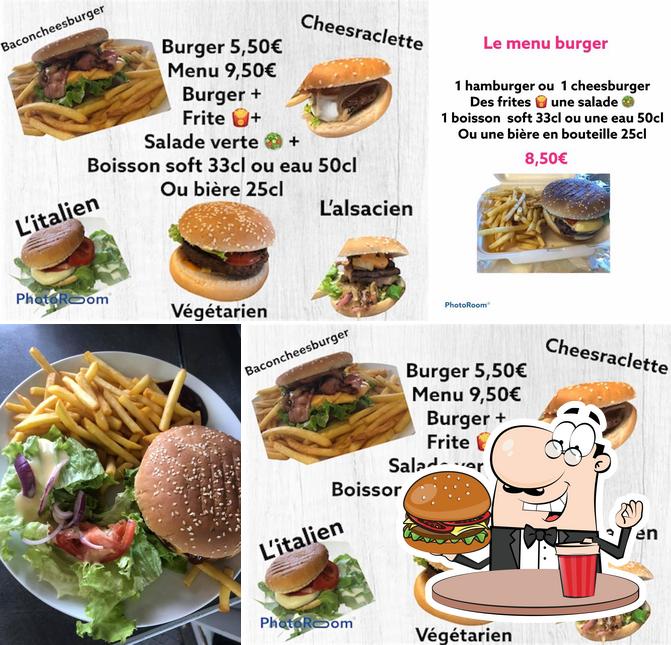 Prenez un hamburger à Le Cabanon de l'Ill