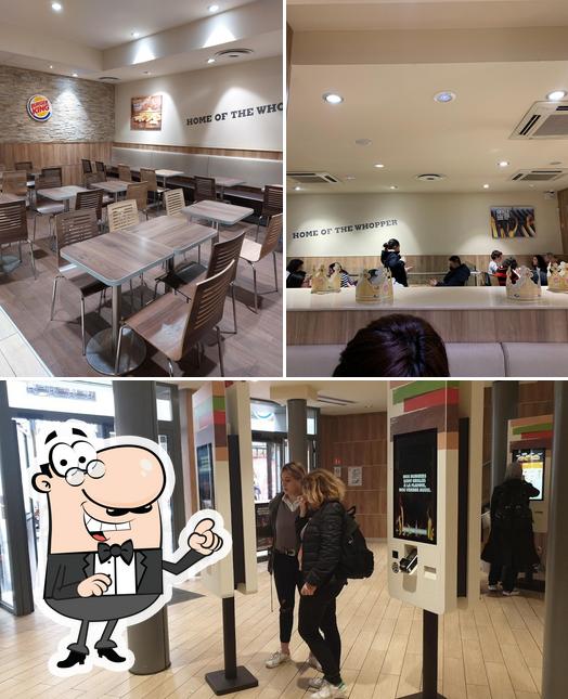 L'intérieur de Burger King Paris Boétie