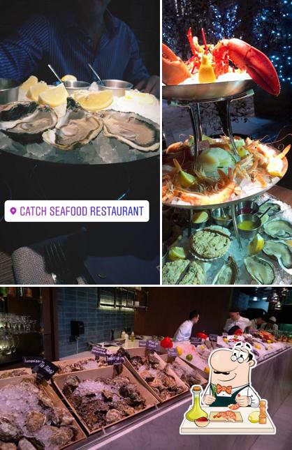 Закажите блюда с морепродуктами в "Ресторан морепродуктов Catch"