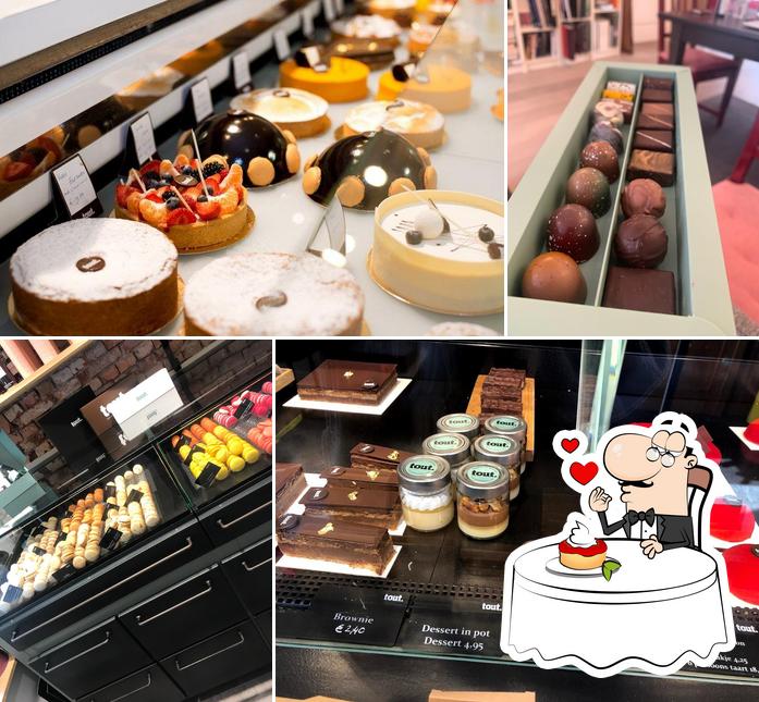 Patisserie Tout offers a range of desserts