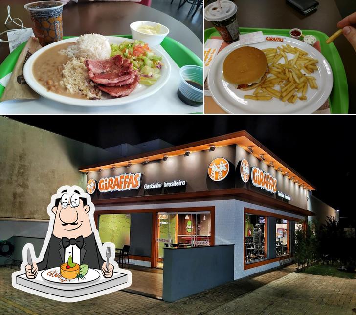 Platos en Giraffas Centro Sorriso