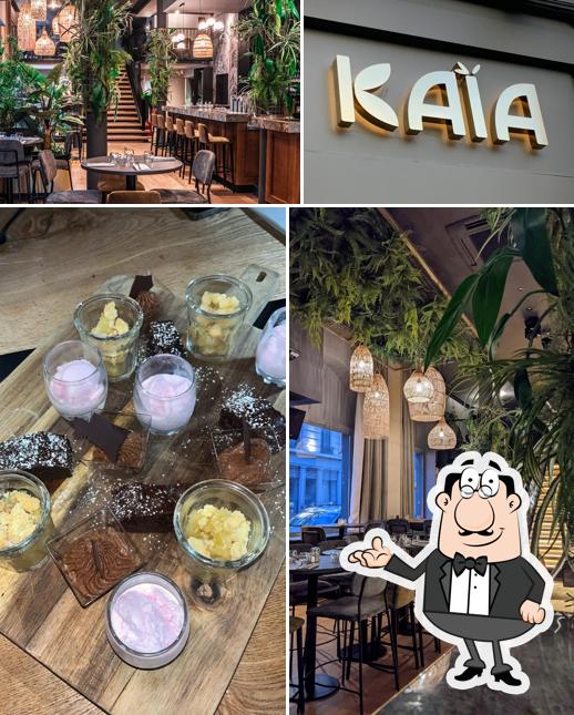 Installez-vous à l'une des tables de Kaïa Restaurant