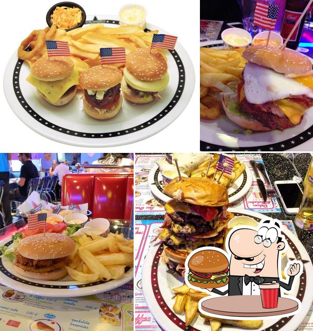 Les hamburgers de Memphis - Restaurant Diner will conviendront différents goûts