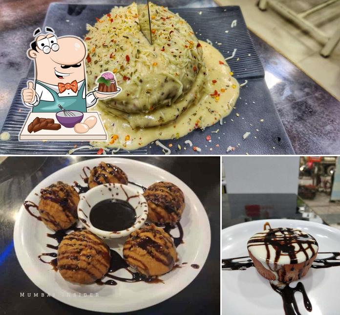 PC Cafe offers a number of sweet dishes