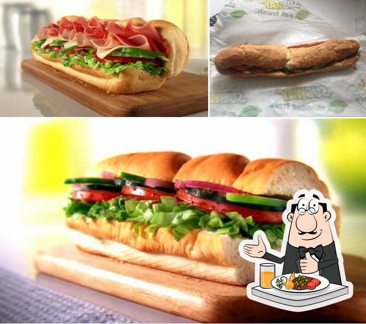 Nourriture à Subway