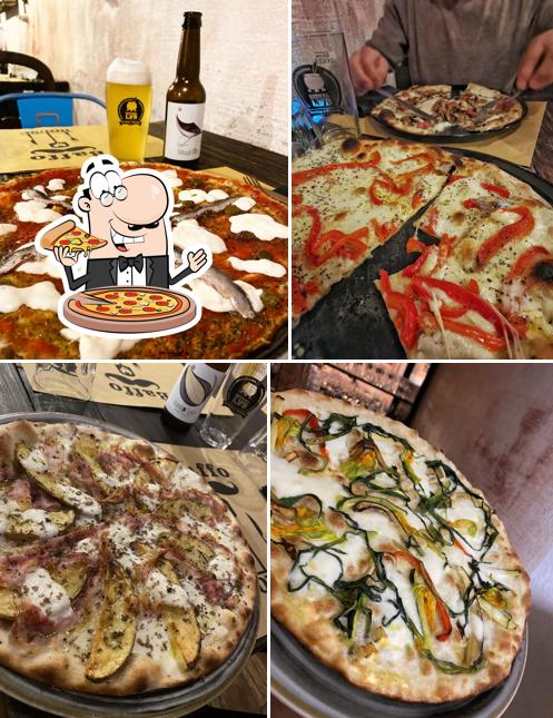 Ordina tra le svariate varianti di pizza