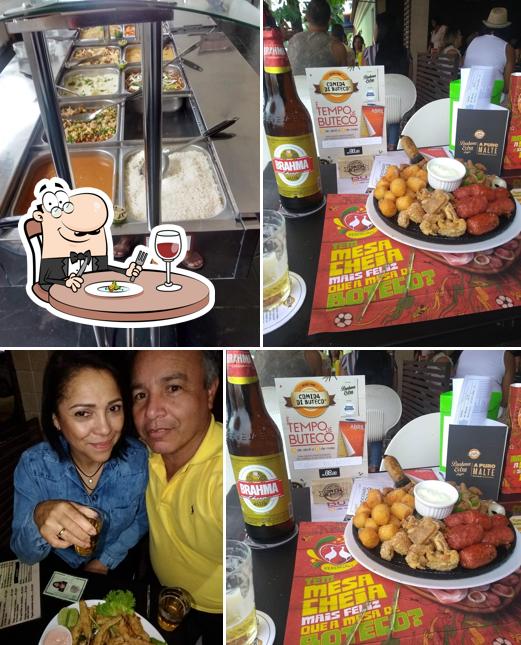 Platos en Espeto Da Praça
