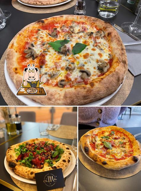A Oima’ Restaurant Pizzeria, vous pouvez essayer des pizzas