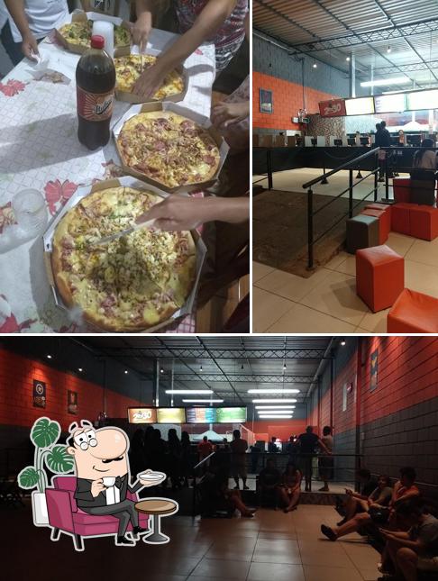 O interior do Pizzaria 2 por 30