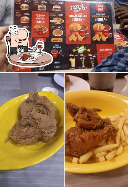 Get meat dishes at Albaik Feasto Express