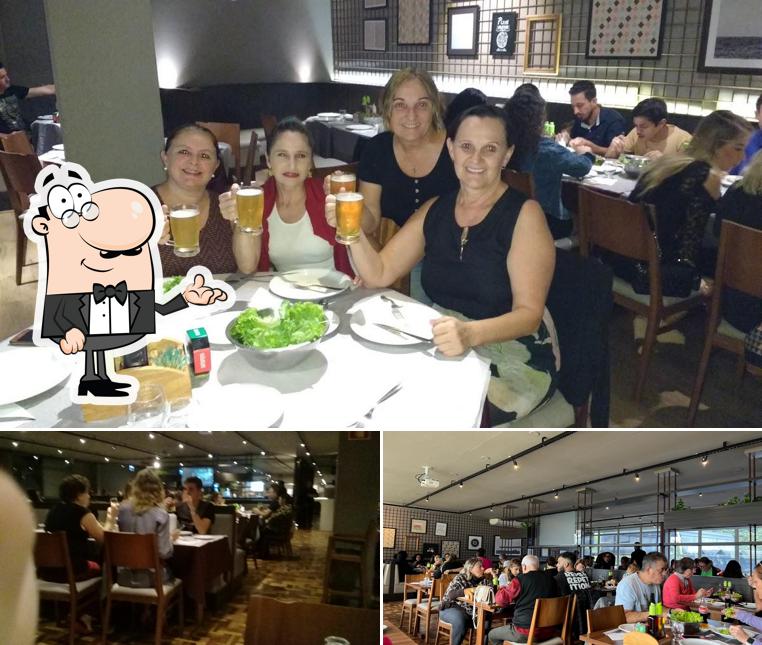 O interior do Belgrano Mondo Della Pizza