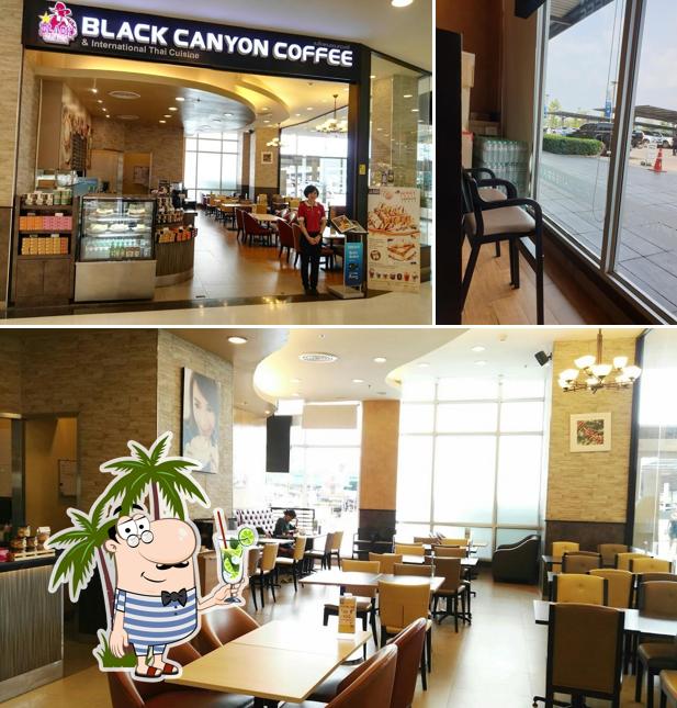 Здесь можно посмотреть фотографию ресторана "Black Canyon โรบินสันสกลนคร (ชั้น 1)"
