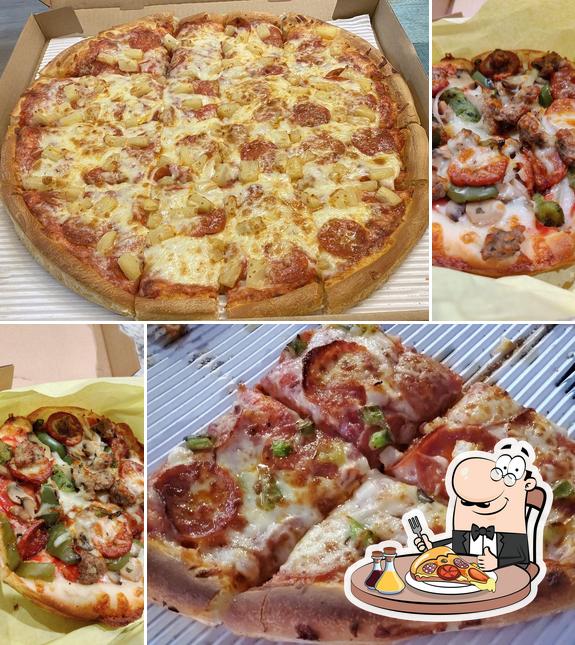 Get pizza at Boston House of Pizza