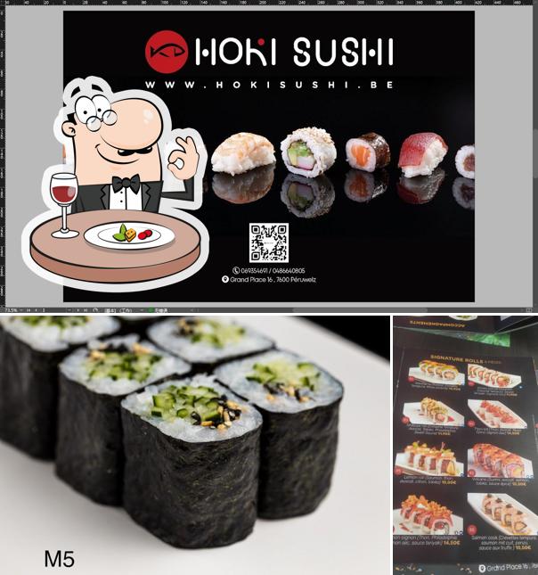 Nourriture à Hoki Sushi