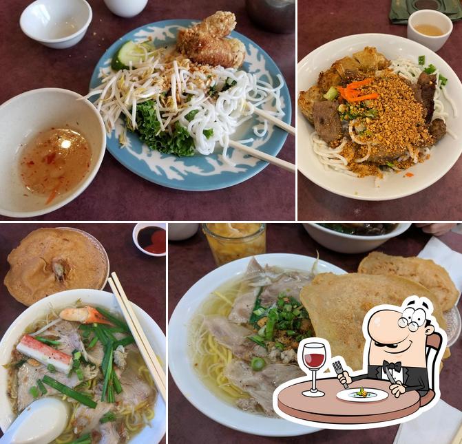 Food at Kim Vietnamese Restaurant
