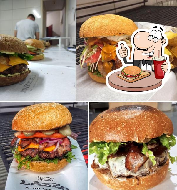 Hambúrguer em Lazza Burger