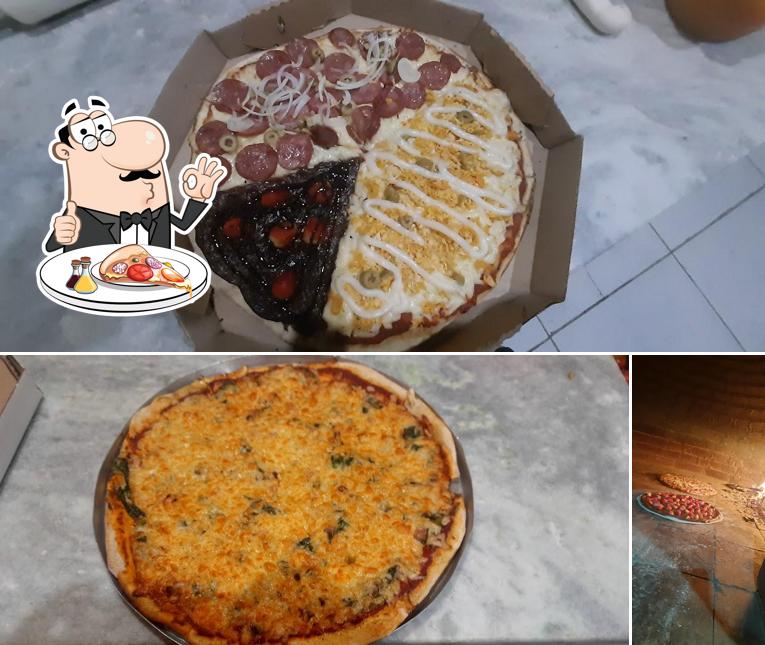 Escolha diversos tipos de pizza