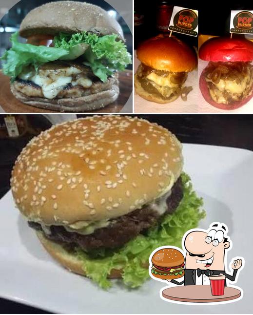 Delicie-se com um hambúrguer no POP Burguer Olinda PE