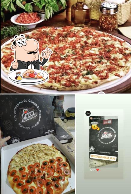 Consiga pizza no Pizza da Chapada
