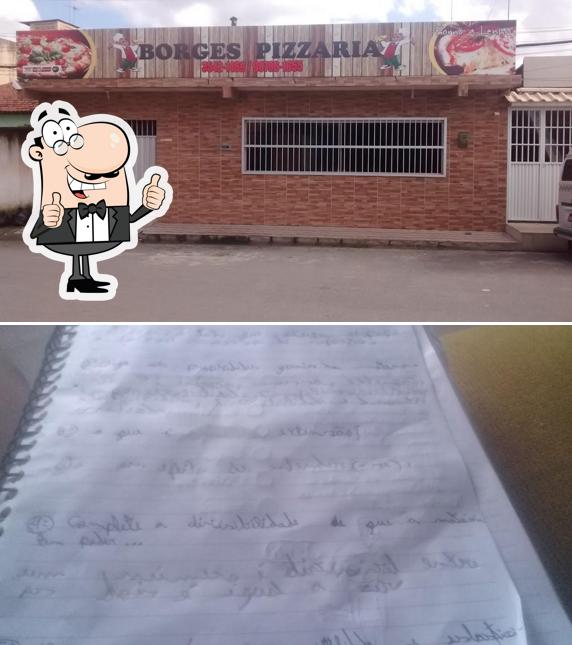 Look at this photo of Borges Pizzaria