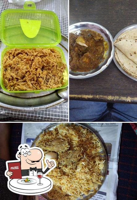 Food at Hyderabad biryani house