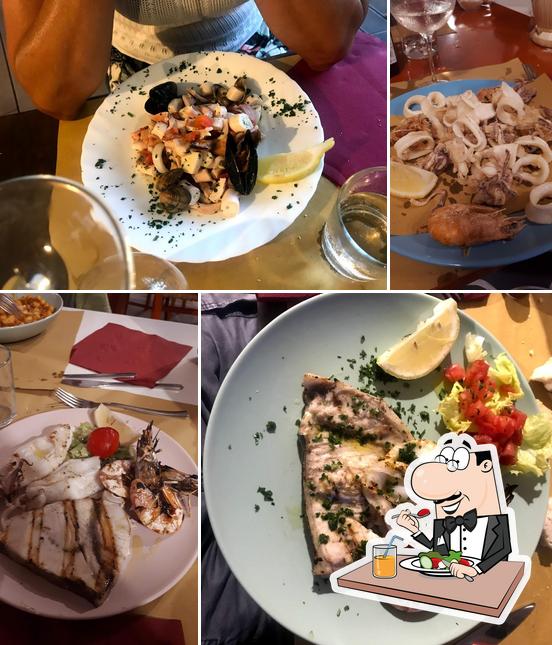 Cibo al Ristorante il salto della capriola