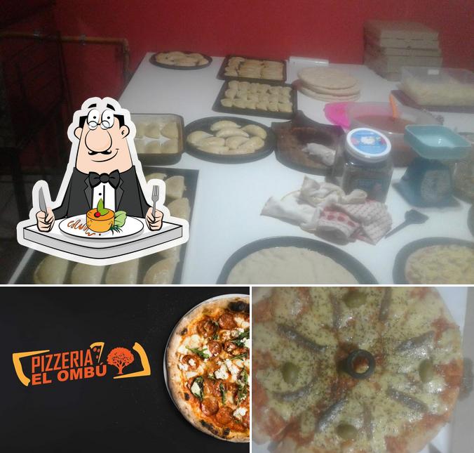 Еда в "Pizzas "El Ombu""