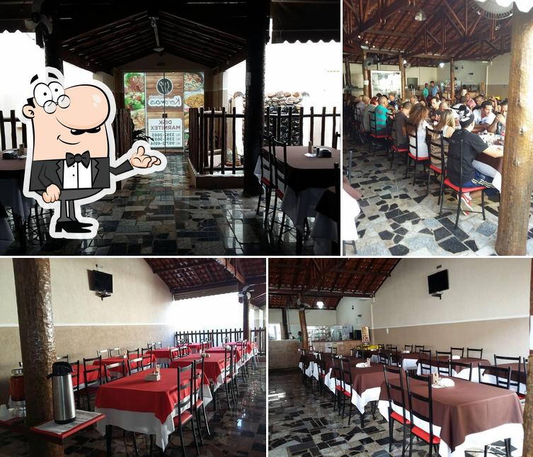 O interior do Restaurante e Churrascaria Kero Mais