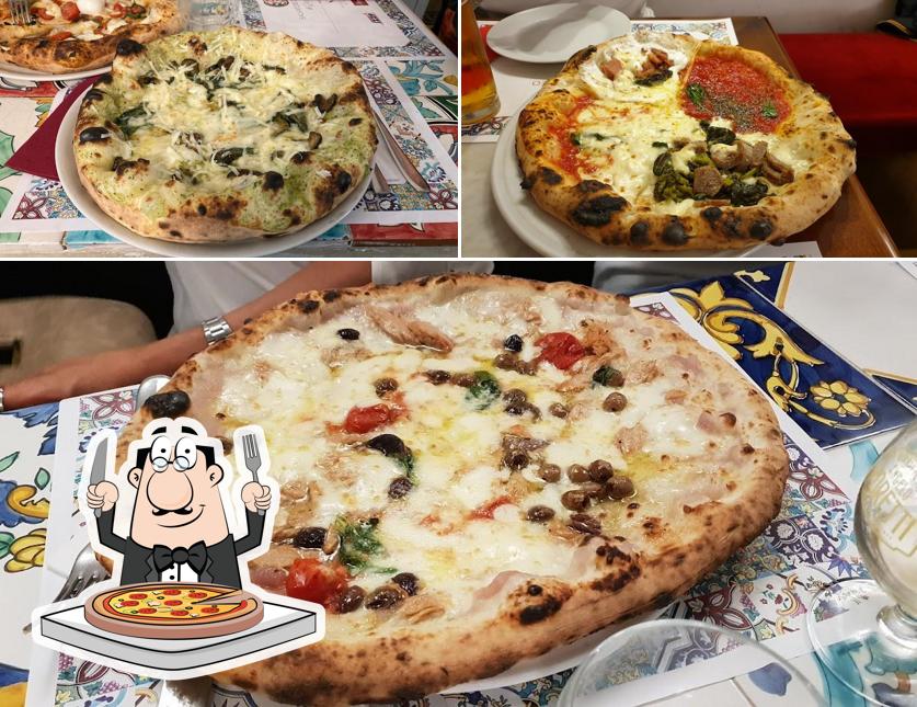 Prova una pizza a Pizzeria Salvatore Di Matteo Le Gourmet