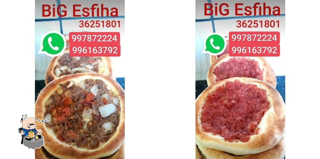 Platos en Big Esfiha