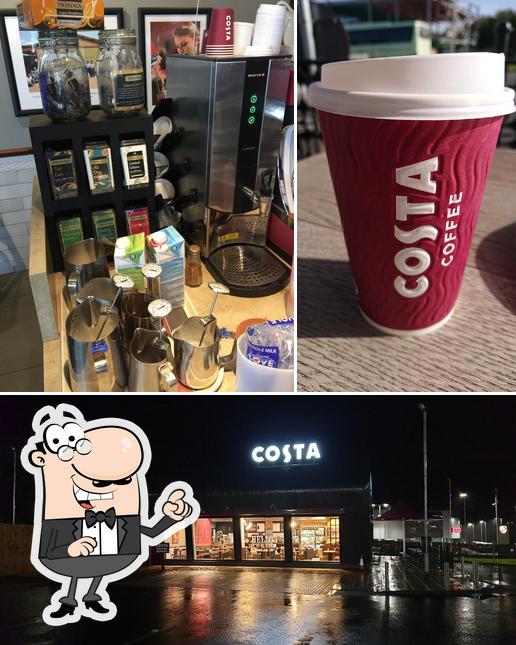 Estas son las imágenes donde puedes ver interior y bebida en Costa Coffee