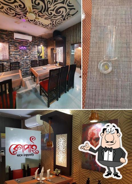 The interior of Tanur Heshel ( Desh Theke Deshantore ) - Best in Authentic Bengali / Chinese & Continental Food । " তানুর হেঁশেল "