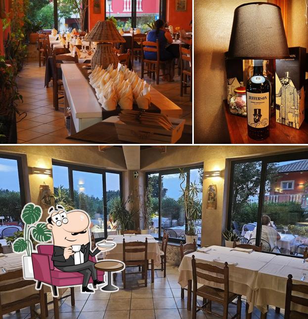 Questa è la immagine che mostra la interni e birra di La Locanda