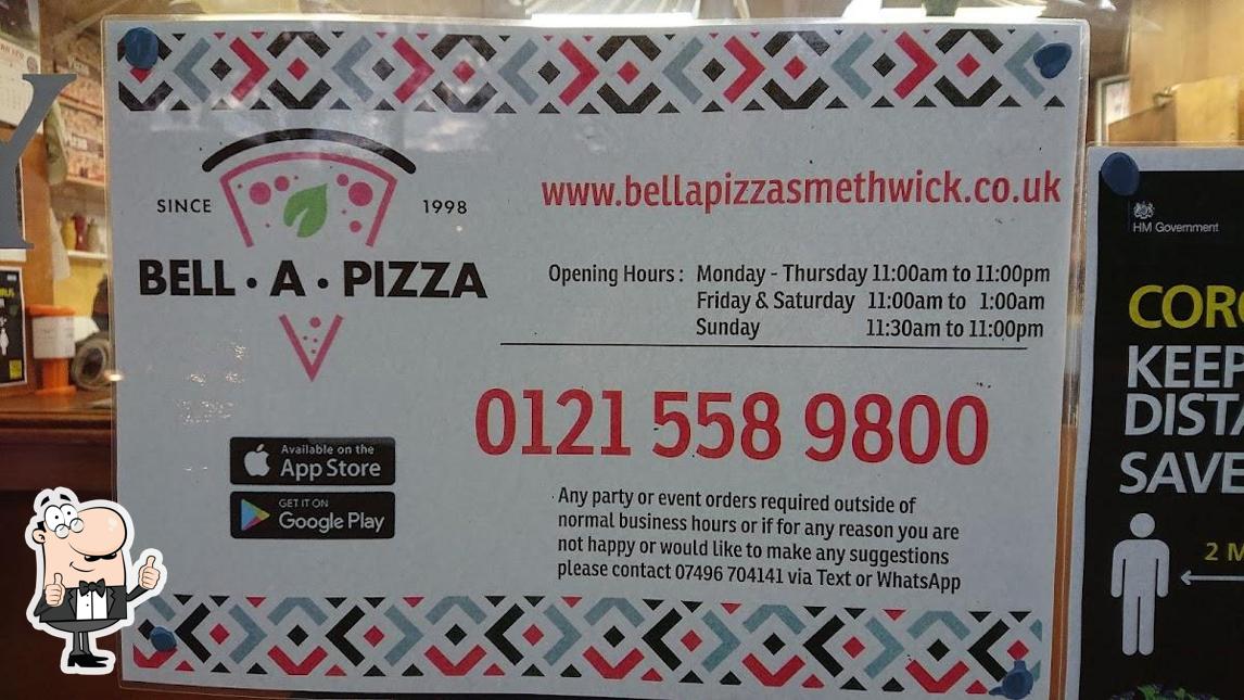 BellAPizza, 199 High St in Smethwick Restaurant menu and reviews