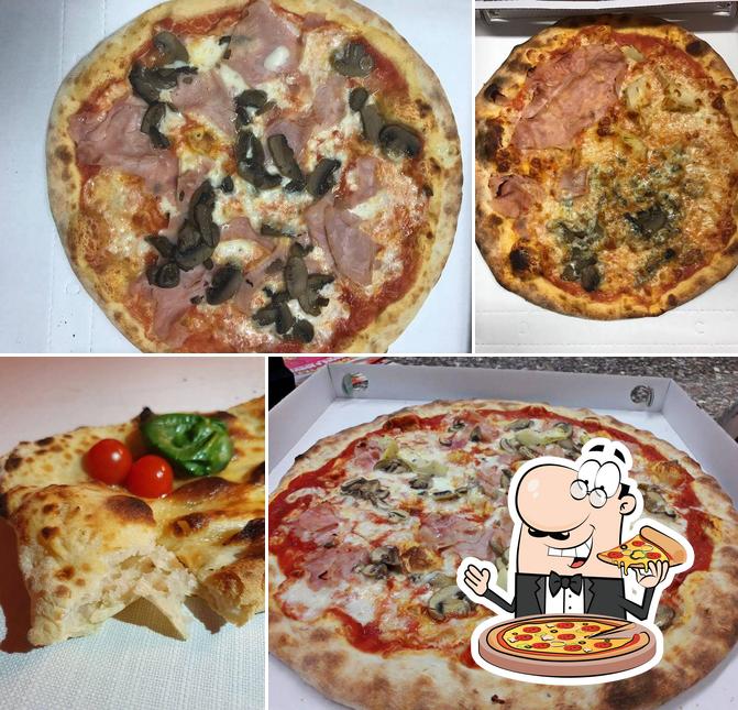 Essayez de nombreux types de pizzas