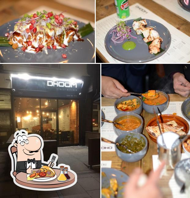 Try out pizza at Dhoom Street Kitchen