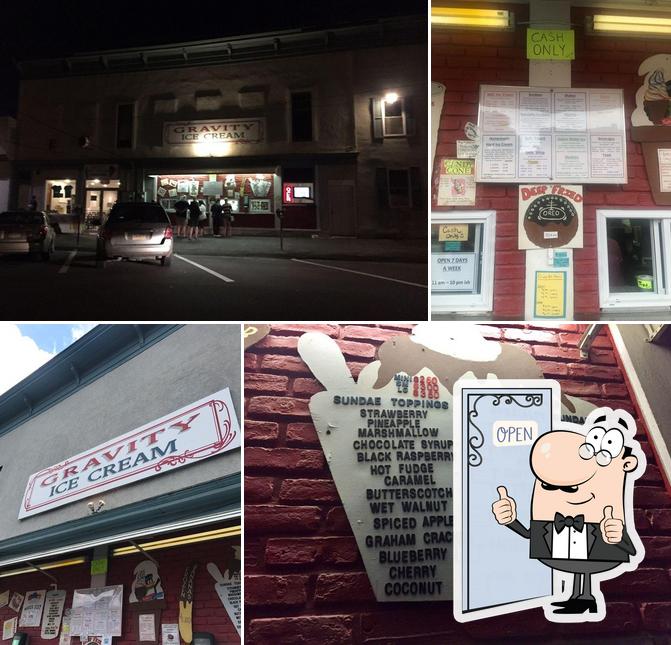 Gravity Ice Cream in Honesdale Restaurant menu and reviews