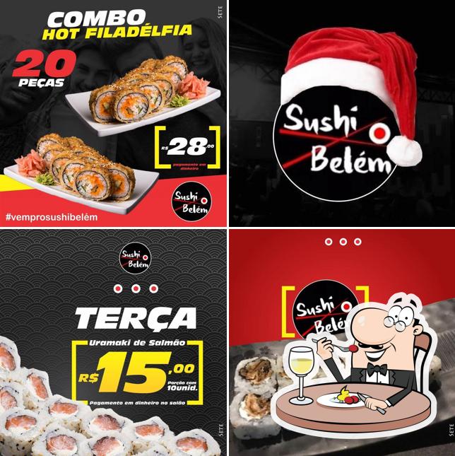 Comida em Sushi Belém