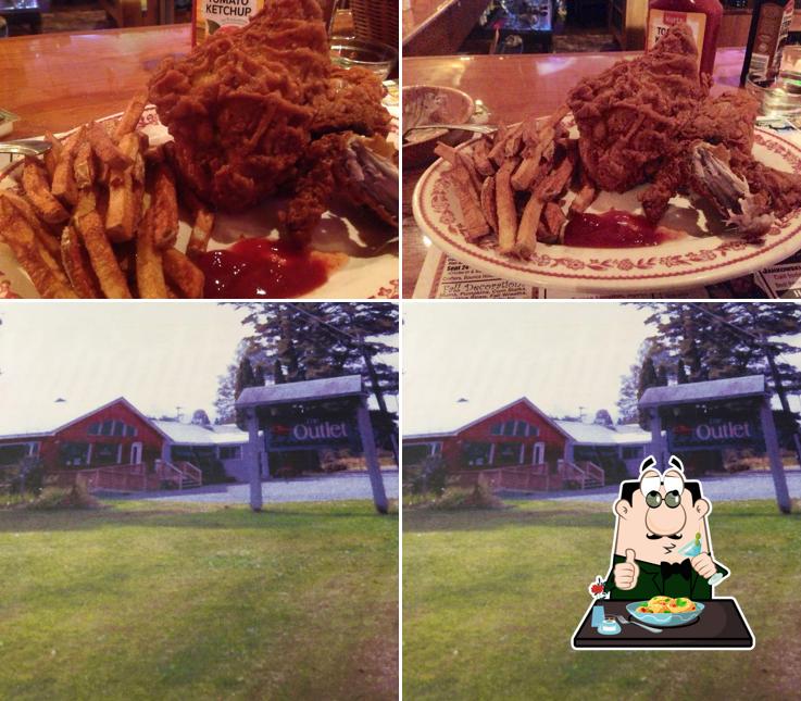 The Outlet Restaurant, 2402 NY10 in Caroga Lake Restaurant menu and