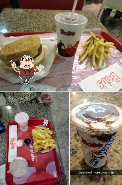 Comida em Bob's Burger - Shopping Tambiá