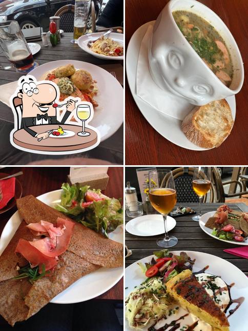 Collage cafe, Potsdam, Mittelstraße 11 Restaurant menu and reviews
