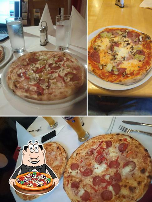 Отведайте пиццу в "Restaurant Da Roberto"