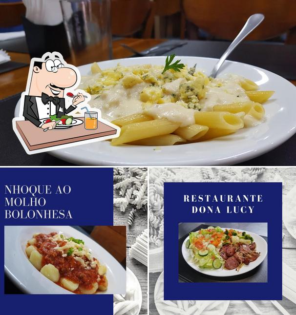 Comida em Dona Lucy Restaurante Pasta e Grill