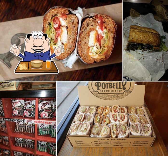 Potbelly Sandwich Shop, 300 Renaissance Center Suite 1304 in Detroit Restaurant menu and reviews