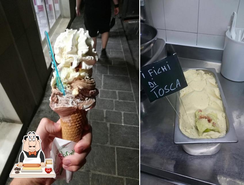 Via Gotti,5 Gelateria Artigiana offre un'ampia gamma di dessert