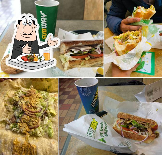 Nourriture à Subway