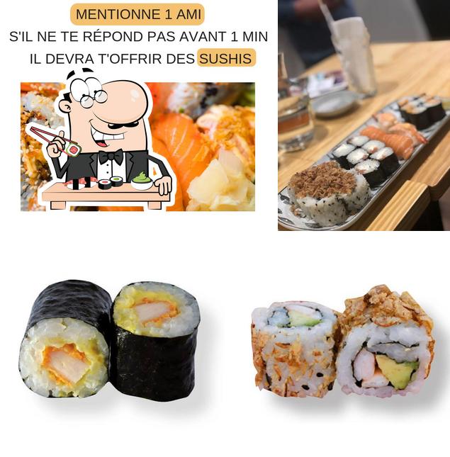 Les sushi sont servis à Sushi Forever